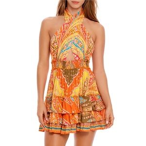 Agua bendita maona mini dress